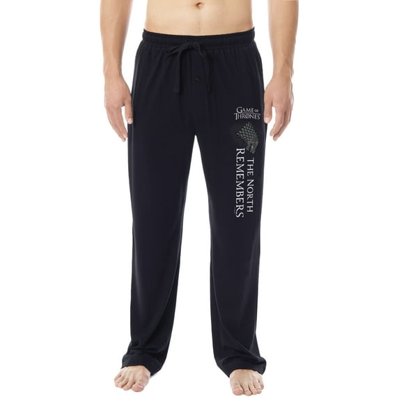 Game Of Thrones Mens' TV Series The North Remembers Sleep Pajama Pants