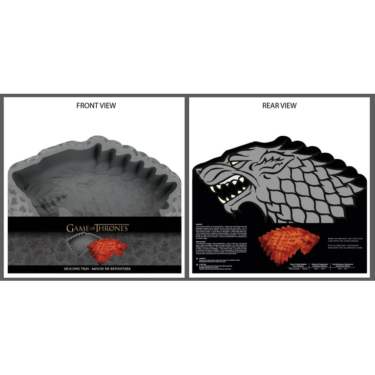 Game of Thrones Silicone Cake Pan | Official House Stark Dire Wolf Cake Mold