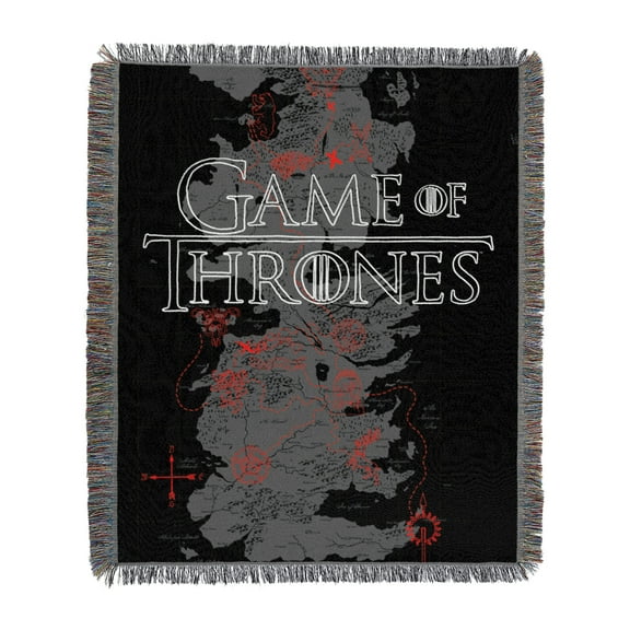 Game Of Thrones Seven Kingdoms Woven Tapestry Throw Blanket