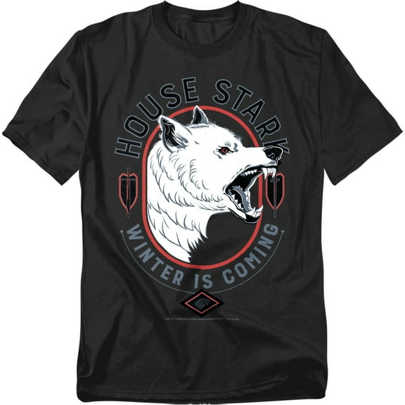 Game Of Thrones T-Shirt House Stark Winter Is Coming Unisex Graphic Tee for Men & Women