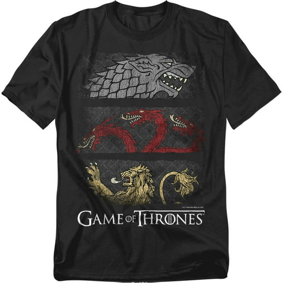 Game Of Thrones T-Shirt Sigil Banners Unisex Graphic Tee for Men & Women