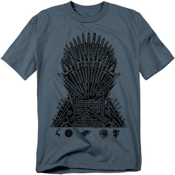 Game Of Thrones T-Shirt What Builds The Throne Unisex Graphic Tee for Men & Women