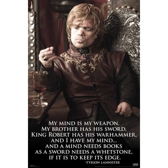 Game Of Thrones Tyrion Tyrion Lannister Poster (24 x 36)