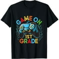 thumbnail image 1 of Game On 1st Grade Back To School Elementary Kids Teacher T-Shirt Tops Tee, 1 of 6