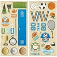 thumbnail image 1 of Game On! Adhesive Chipboard Accents 6"x12" 2/pkg-, 1 of 1