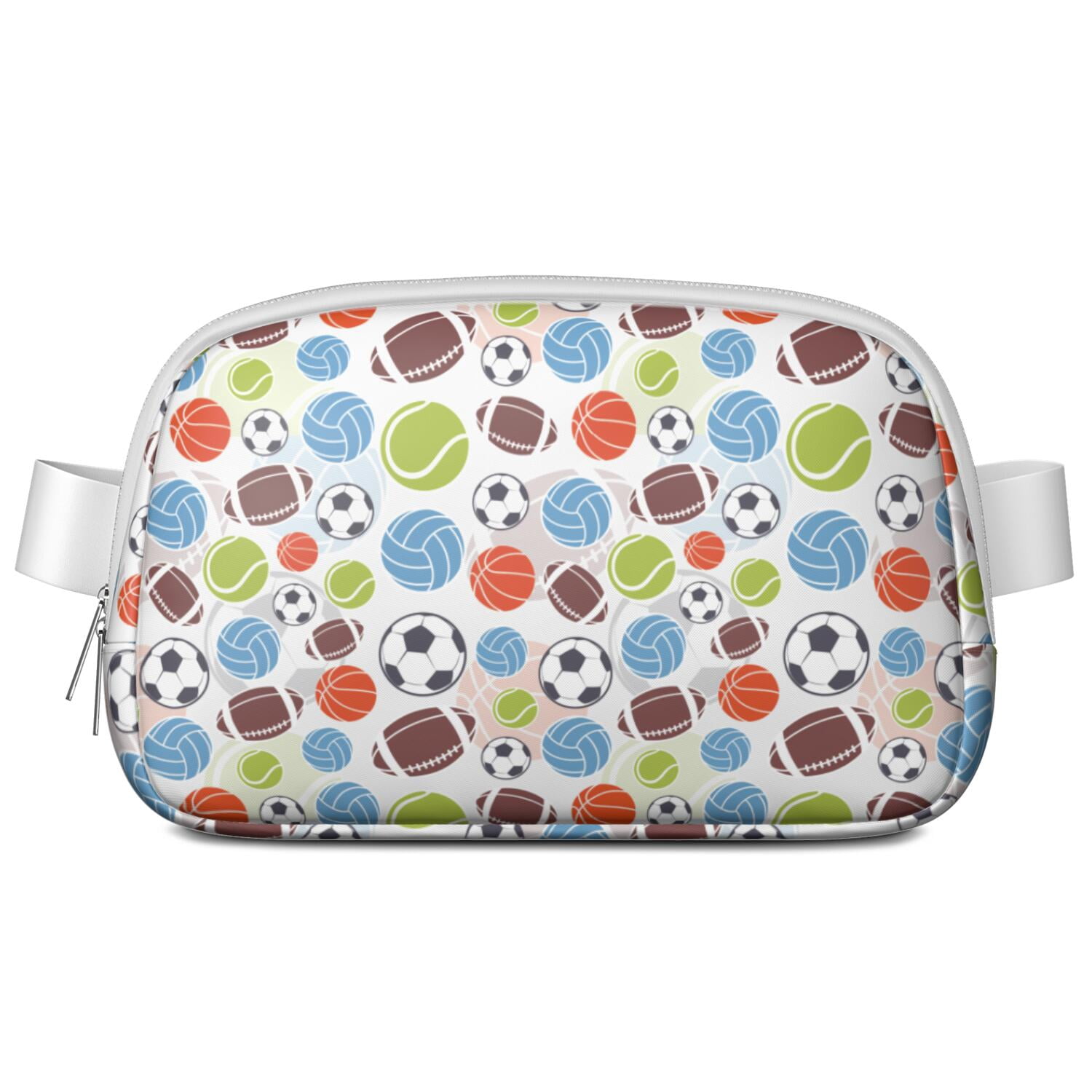 Game-On Crossbody Bag – Sports Print Fanny Pack for Teens, Boys, and Young Athletes Who Love to Play