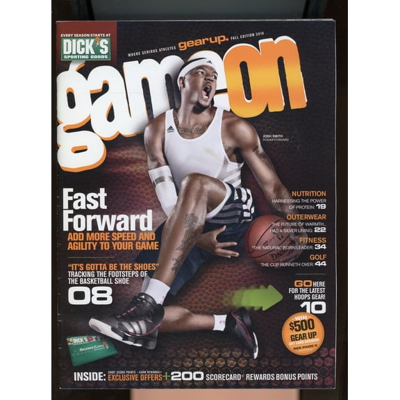 Game On Dicks Sporting Goods Magazine Fall 2010 Josh Smith
