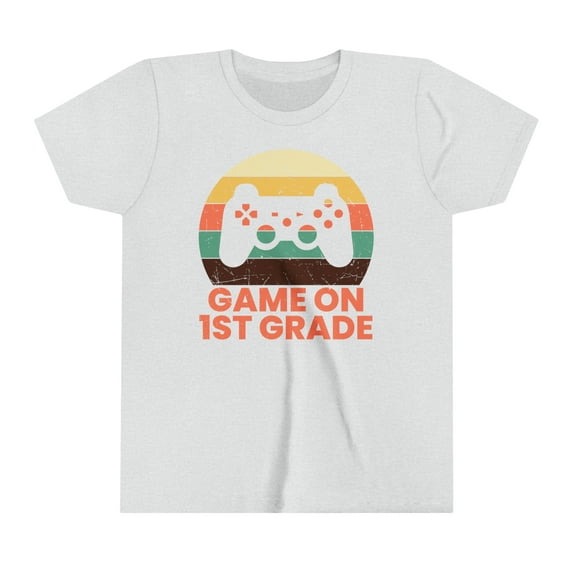 Game On First Grade, Kids First Day of School Shirt, Back to School Shirt