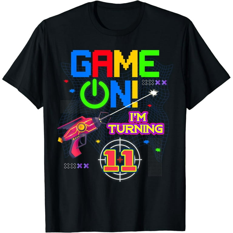 11th Birthday T-Shirt 11 Year Old Gamer 11th Birthday T-Shirt 11 Year Old Gamer