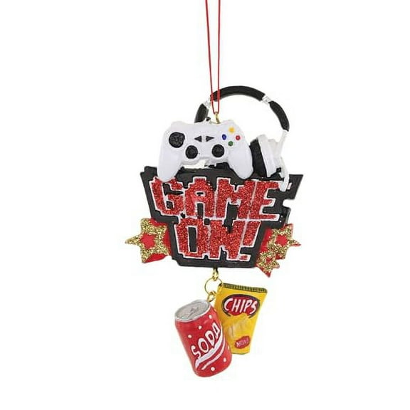 Kurt Adler Game On Christmas Ornament Sports-Themed Holiday Decoration
