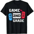 thumbnail image 1 of Game On Second Grade Back To School For Gamer Students T-Shirt Unisex S-5XL Hot Trending Shirt, Vintage Birthday Gift, 1 of 3