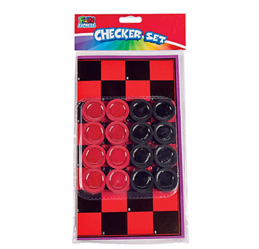 Game On Travel Checkers Set
