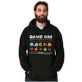 thumbnail image 1 of Game On Vintage 80s PACMAN Gamer Hoodie Sweatshirt Women Men Brisco Brands S, 1 of 6