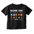 thumbnail image 1 of Game On Vintage 80s PACMAN Gamer Toddler Boy Girl T Shirt Infant Toddler Brisco Brands 12M, 1 of 6