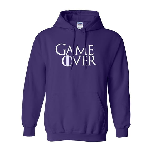 Game Over Adult Hooded Sweatshirt