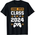 thumbnail image 1 of Game Over Class Of 2024 Last Day Of School Shirt Gaming T-Shirt, 1 of 4