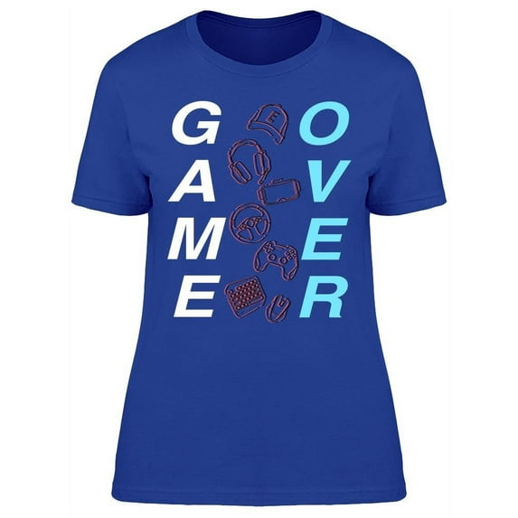 Game Over Gadgets T-Shirt Women -Image by Shutterstock, Female Large
