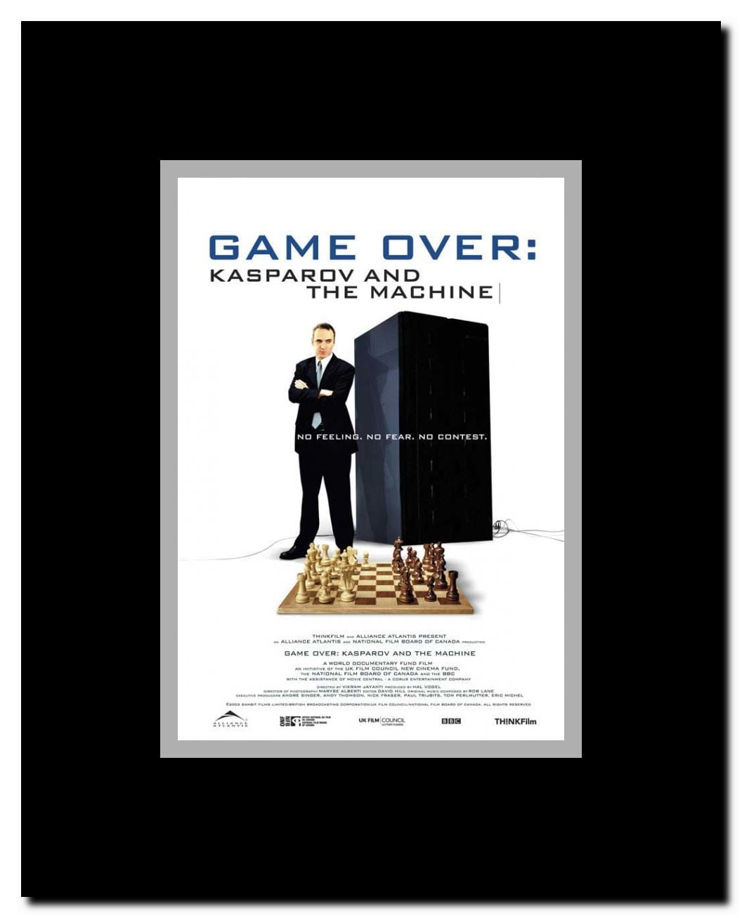 Game Over: Kasparov and the Machine Framed Movie Poster