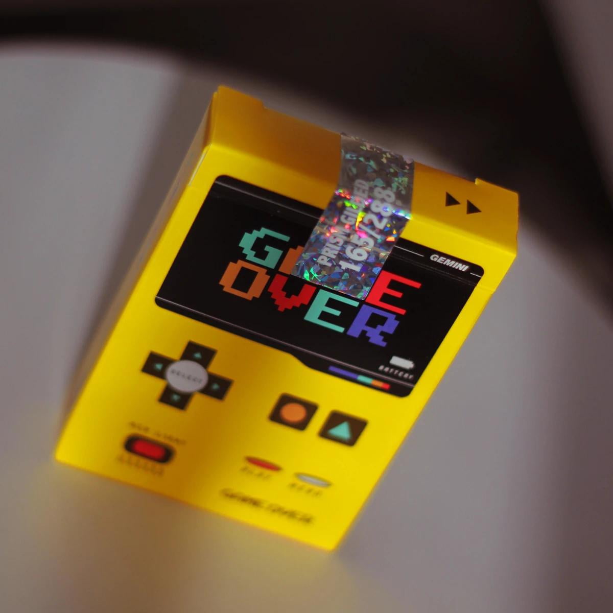 Game Over Prism Gilded Playing Cards by Gemini