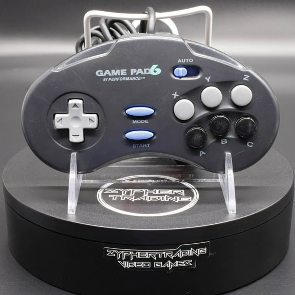 Restored Game Pad 6 [Performance] SEGA Genesis P-046A (Refurbished)