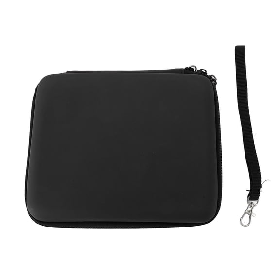 Game Player Hard Shell Game Console Carrying Case, Protective Hard Shell Travel Carrying Case Pouch with 8 Game Card Holders for 2DS Console and Accessories, Shockproof Dust Proof, Portable Strap and
