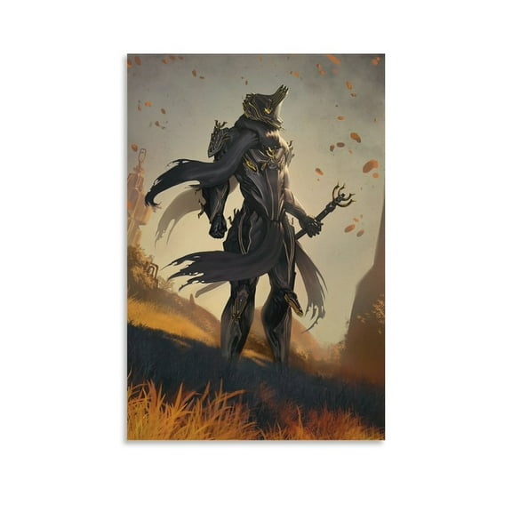 Game Poster Warframe Picture Print Canvas Poster Wall Paint Art Posters Decor Modern Home Artworks Gift 24x36inch(60x90cm)