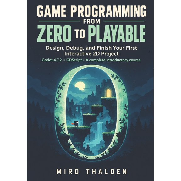 Game Programming from Zero to Playable: Design, Debug, and Finish Your First Interactive 2D Project, (Paperback)