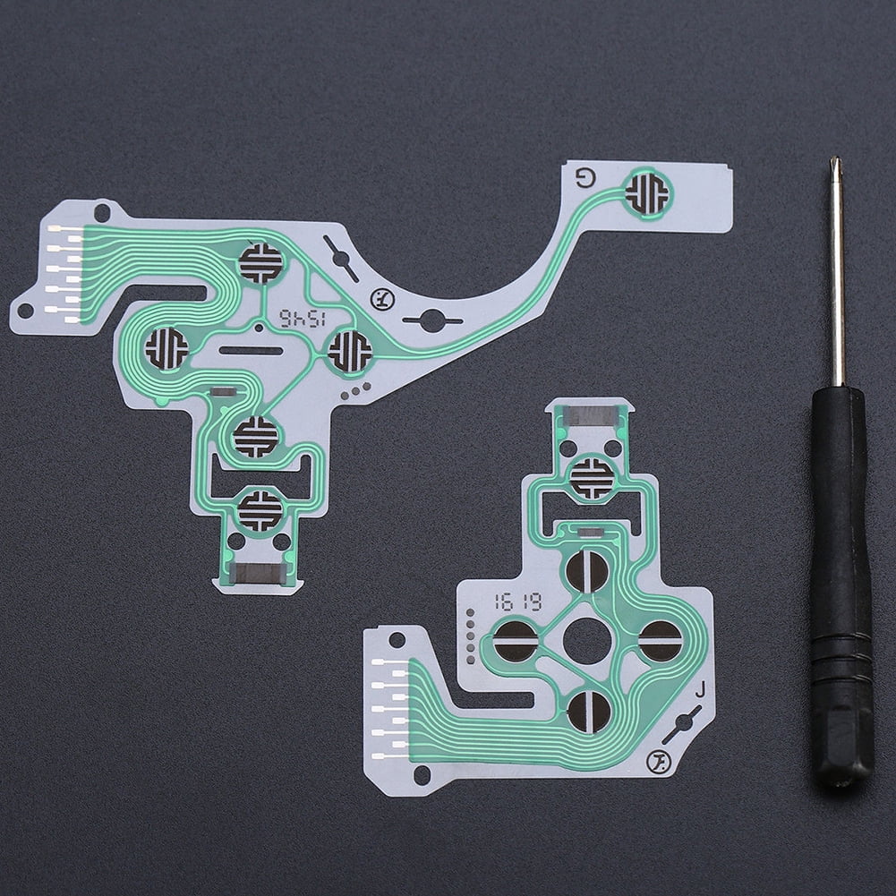 Game Remote Controller Button Conductive Flex Cable Film for PS4 Repair ...