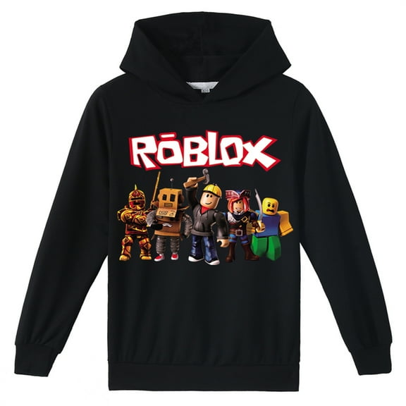 Game Roblox Cotton Long Sleeve Hoodies Casual Pullover Sweatshirts Hooded for Teen(8-16 Years)