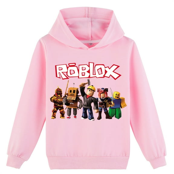 Game Roblox Cotton Long Sleeve Hoodies Casual Pullover Sweatshirts Hooded for Teen(8-16 Years)
