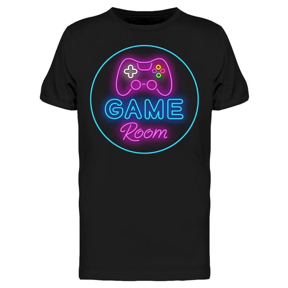 Game Room, Controller T-Shirt Men -Image by Shutterstock, Male Large
