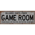 thumbnail image 1 of Game Room Metal Sign, 1 of 4