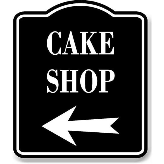 Game Room Right Arrow BLACK Aluminum Composite Sign, 8.5"x10"