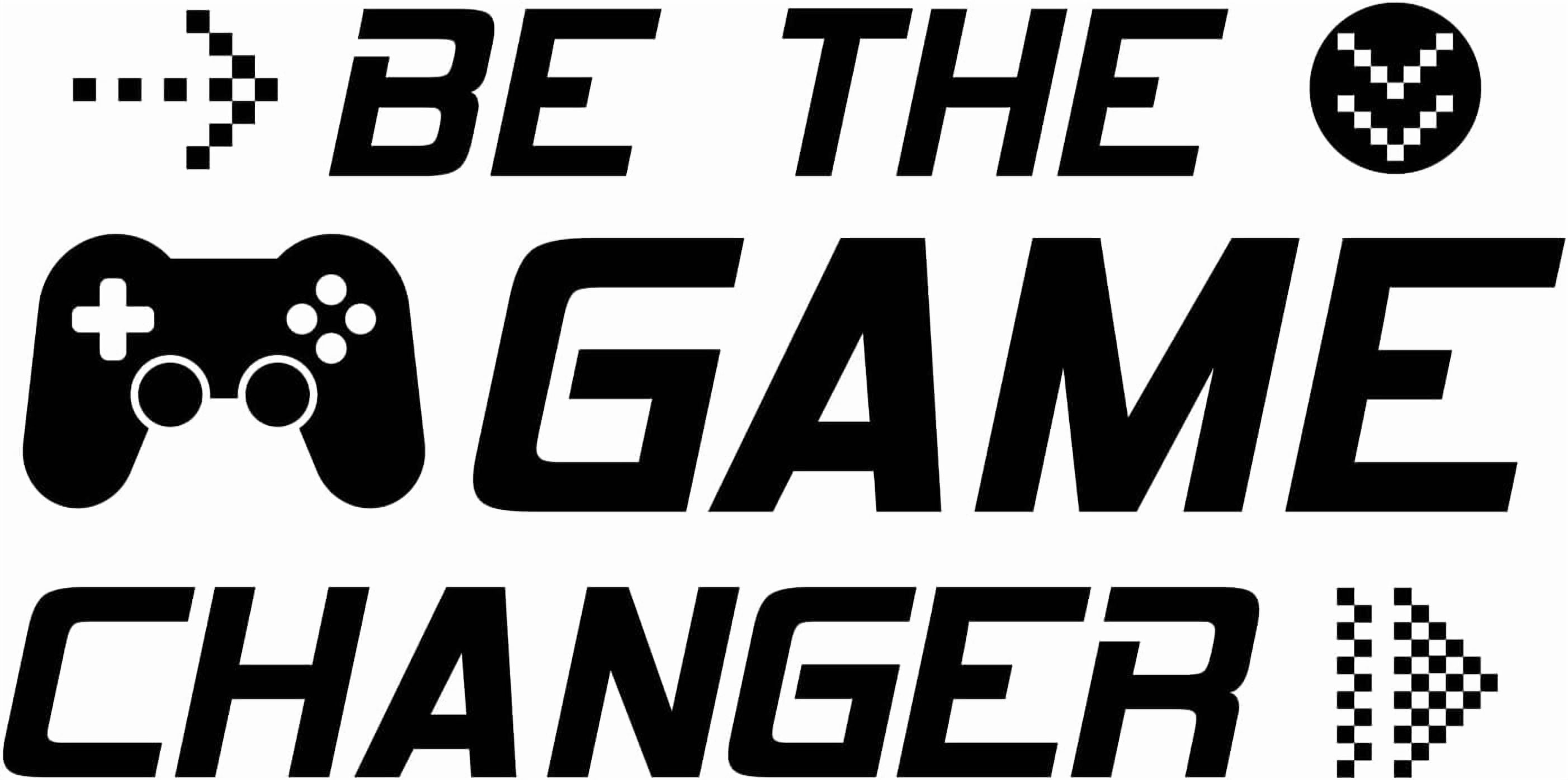 Game Room Wall Stickers Be The Game Changer Inspirational Vinyl Wall ...