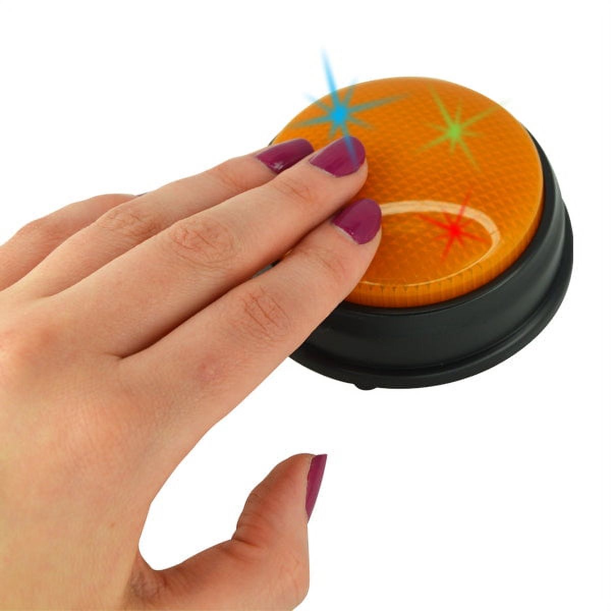 Game Show Buzzers with Lights and Sound Pack of 4