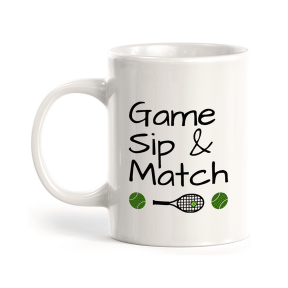 Game, Sip & Match 11oz Plastic Coffee Mug