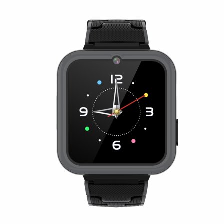 Game Smart Watch with Clock Music Flashlight Multi-function Sports Watch for Youngsters Black Color