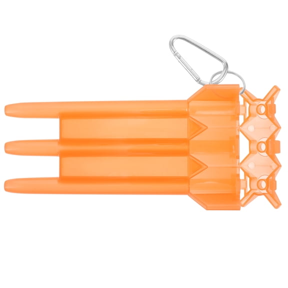 Game Soft Tip Darts Box Container 15.60X8.40X3.40CM Orange
