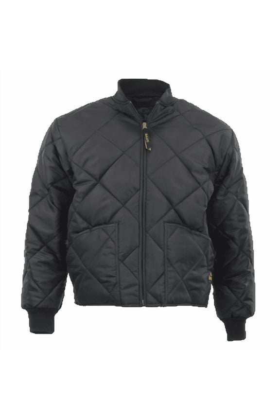 , "The Bravest" Quilted Jacket Navy, Medium