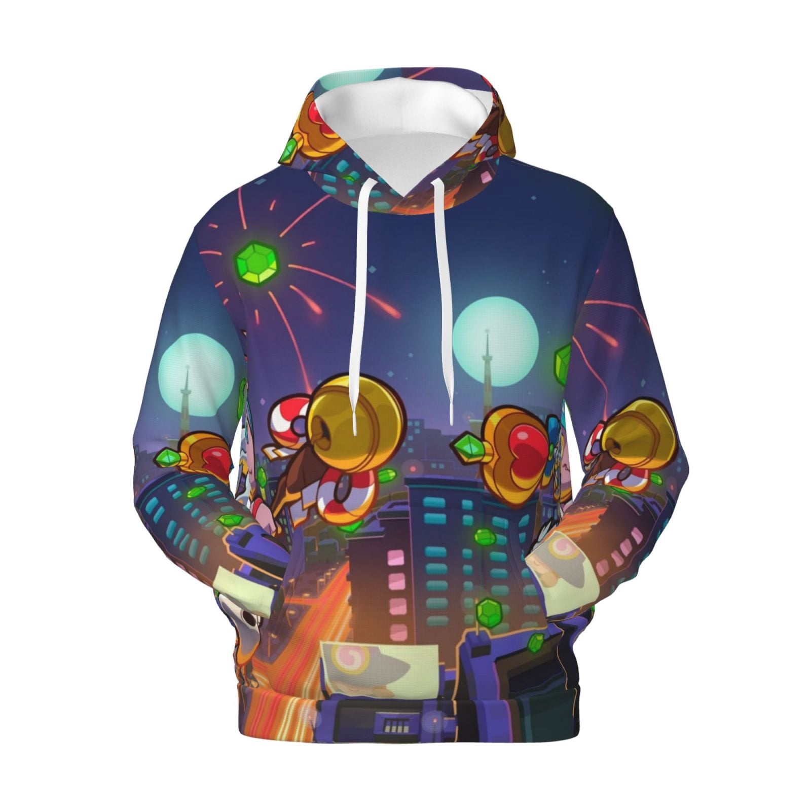 Unisex Adult Badtz Maru Hoodies 3D Graphic Novelty Pullover Hoodies Sweatshirt With Pockets For Men Women - View #4