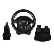 Game Steering Wheel Pedals Driving 4// 360/ /ANDROID/SWT/PC, Vibration feedback and pedals