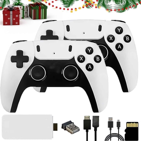 Game Stick, Lumillary Gaming Stick, 4k - 20,000 Retro Games + 2 Wireless 2.4ghz Controllers, Hd Display Plug and Play Video Game Stick for All Tvs