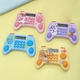 thumbnail image 1 of Game-Style Calculator | Custom-Shaped Handheld Portable Digital Calculator | 8-Digit LCD Display | Quiet Rubber Buttons | Office Budgeting Tool | 1 Pc | 11.4x8cm, 1 of 6
