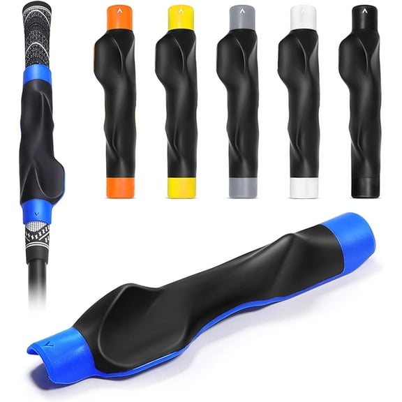 Game Swing True Grip Trainer 2.0, Club Golf Trainer for Right Hand with Ergonomic Design, Corrects Grips Fix, Improves Swing Accuracy & Grip Strength