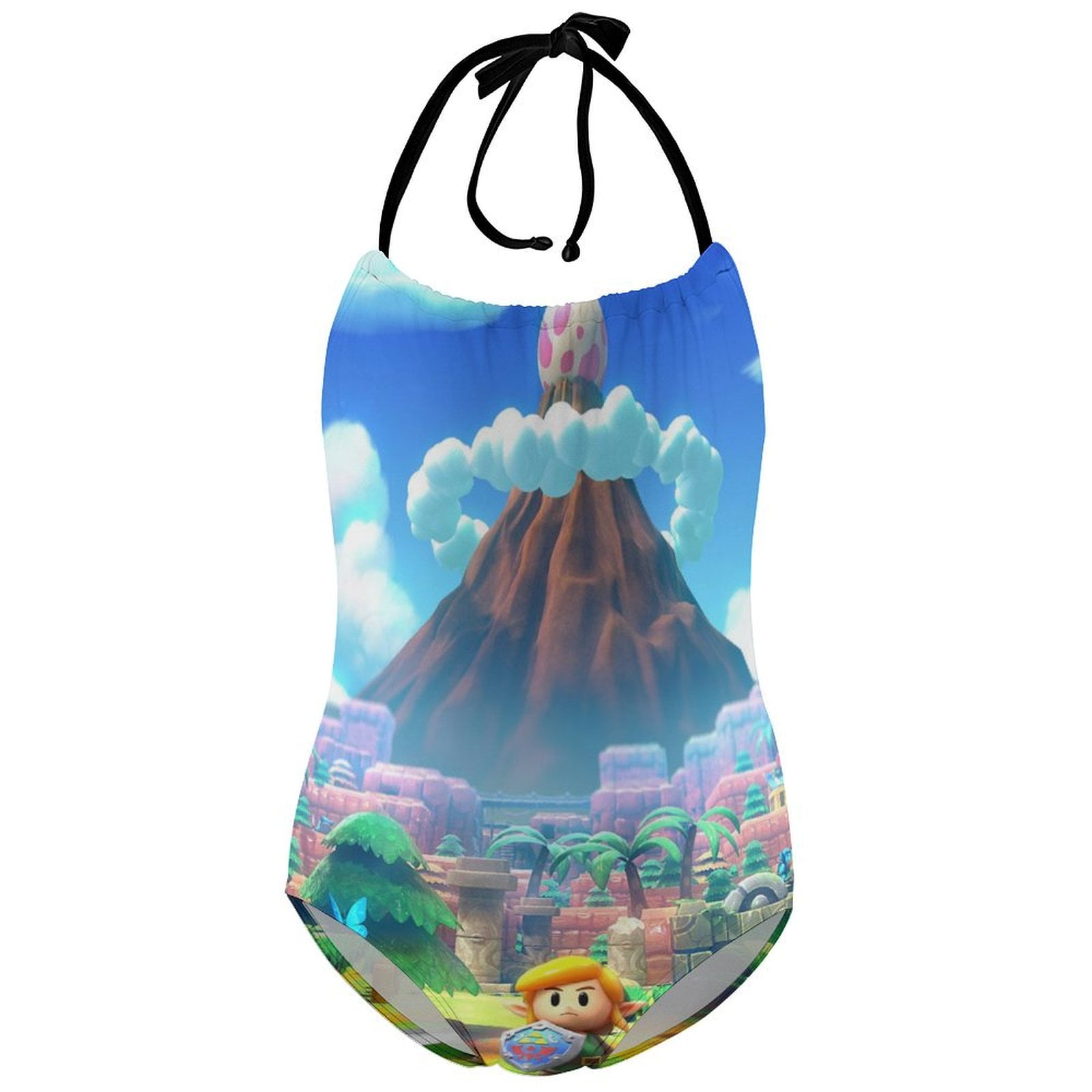 Game The Legend of Zelda Link's Awakening Girl's Swimsuit One-piece ...