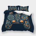 thumbnail image 1 of Game Theme Bedding Set Duvet Cover Set Teen Adult Creative Vintage Home Dormitory Bedspreads,King (90"x104"), 1 of 5