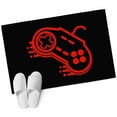 thumbnail image 1 of Game Theme Washable Area Rug&nbsp;2x3 ft Red Game Controller Modern Lines Soft Rectangle&nbsp;Rugs for Living Room, Non Slip Carpet for Bedroom&nbsp;Entryway Dining Room, 1 of 9