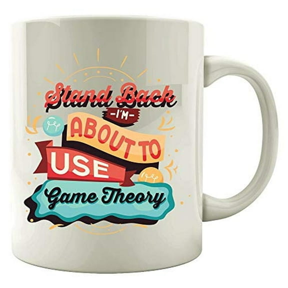 Game Theory Humor 11 oz Coffee Mug - Funny Economics Gift White Ceramic