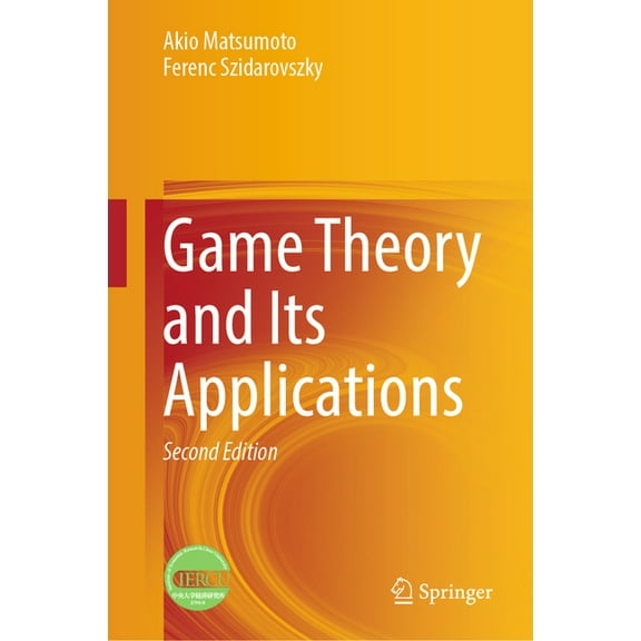 Game Theory and Its Applications, (Hardcover)