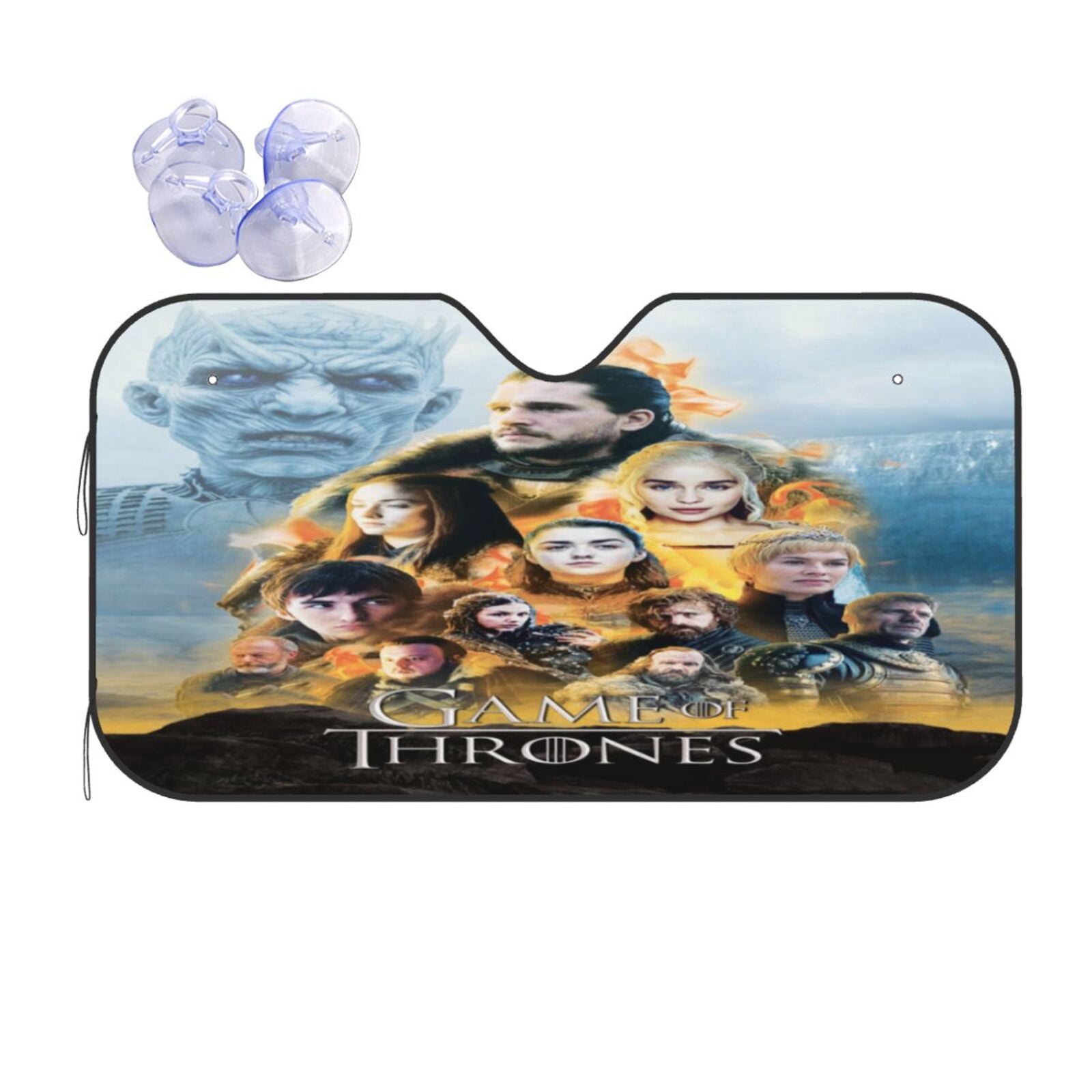 Game of Thrones Car Sun Shade Windshield Cartoon Sun Shade for Car